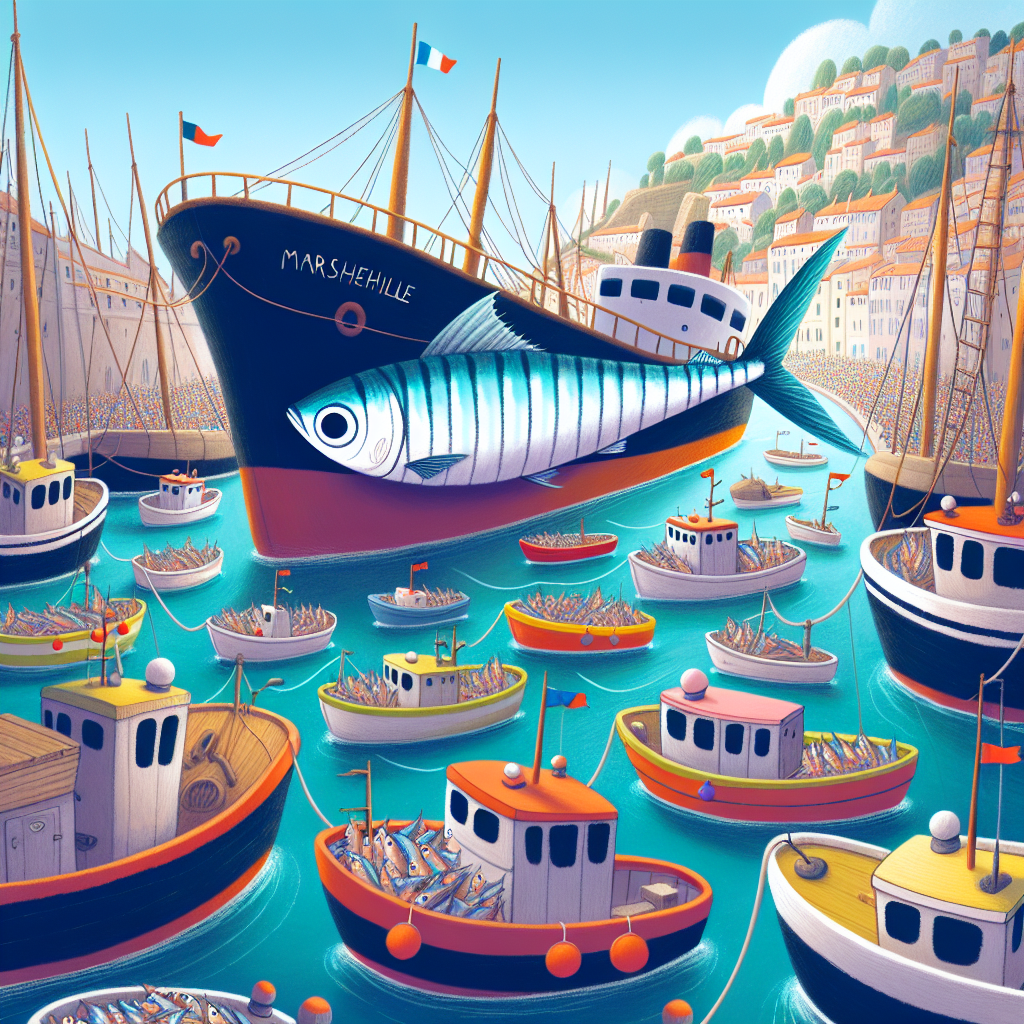 La sardine qui a bouché le port de Marseille